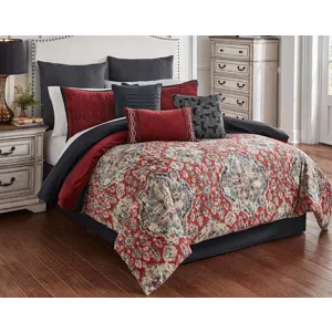 Stewart 10 pc King Comforter Set
