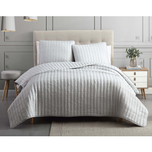 Mansfield Tan 3 PC Coverlet King