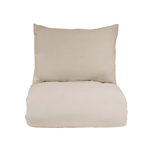 Loft Oatmeal 4 pc King Comforter Cover Set