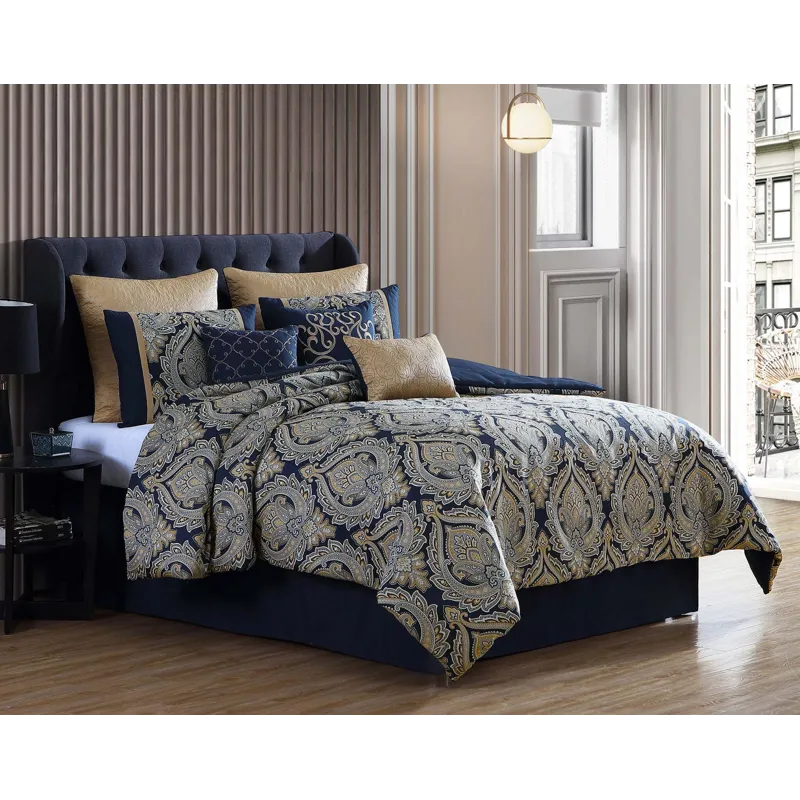 Bevan 10 pc King Comforter Set