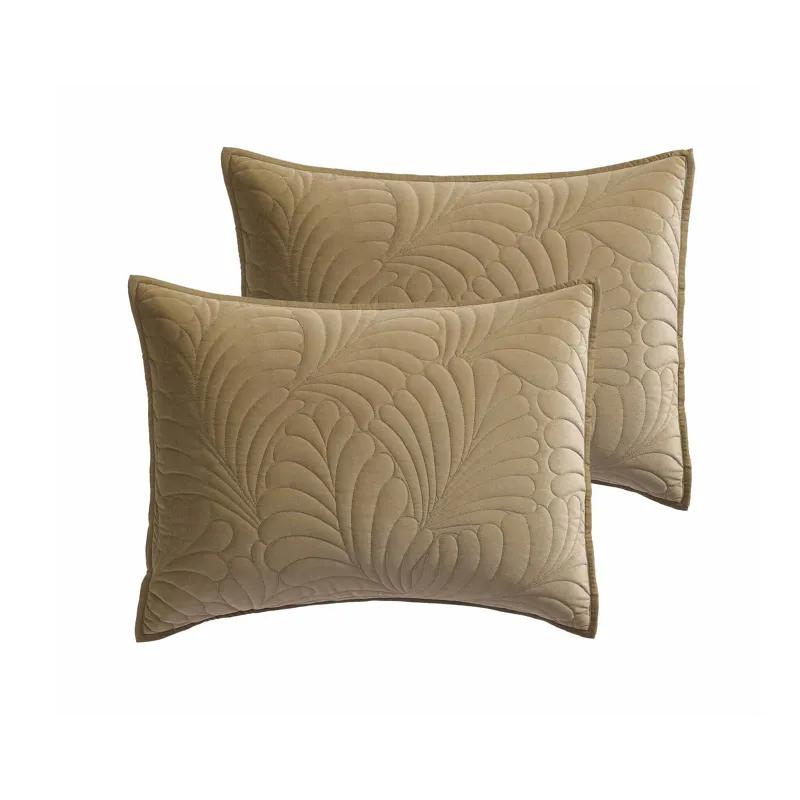 Marlena Gold 3 pc Queen Comforter Set