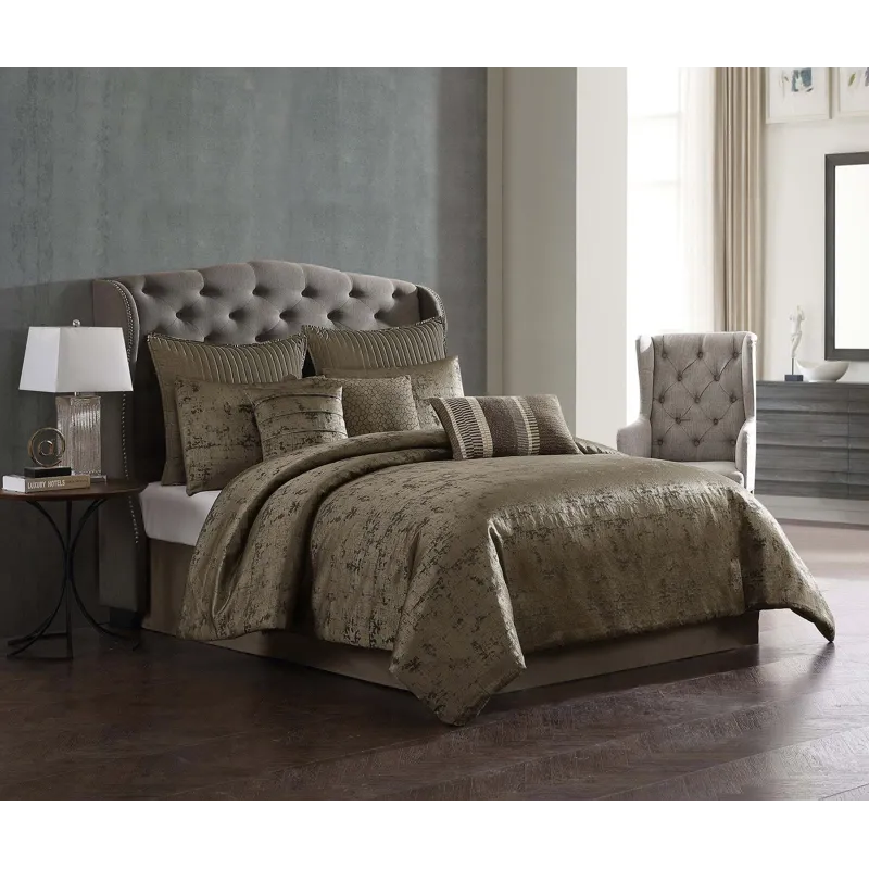 Dustin 10 pc King Comforter Set