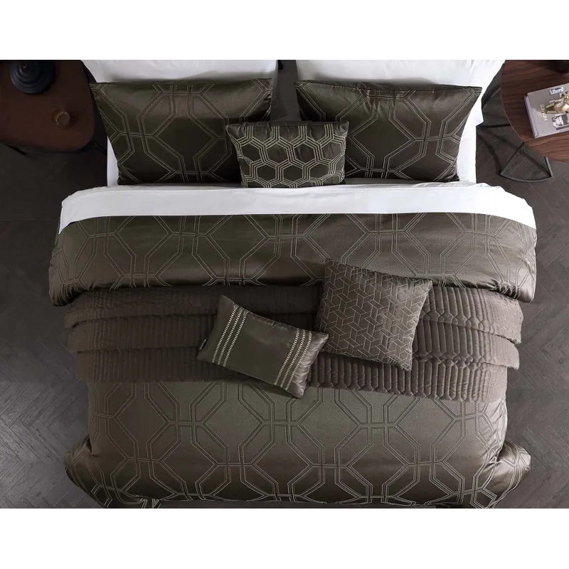 Ryan 10 pc King Comforter Set 