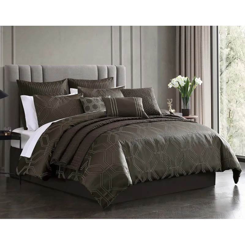 Ryan 10 pc King Comforter Set 