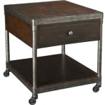 Structure Rectangular Drawer End Table