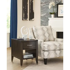 Tesha Rectangular Charging Chairside