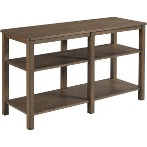 Costa Way-hamilton Rectangular Drawer Sofa Table-Deep Brown