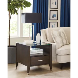 Tesha Rectangular Drawer End Table