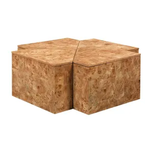 Hidden Treasures Arrow Storage Bunching Table