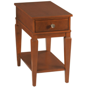 Chairsides Rectangular Chairside Table-Mahogany