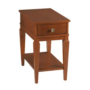 Chairsides Rectangular Chairside Table-Mahogany