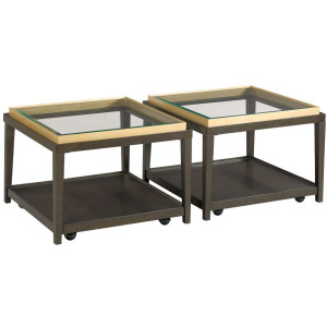 Darby 2 Tone Bunching Coffee Table Set Of 2