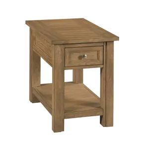 Providence Rectangular Charging Chairside Table