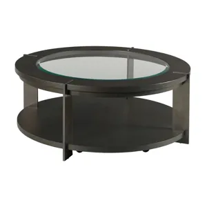 Kolby Round Coffee Table W/Casters