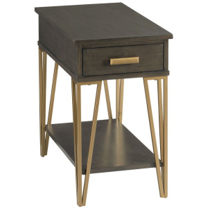 Chairsides Rectangular Chairside Table-Graphite