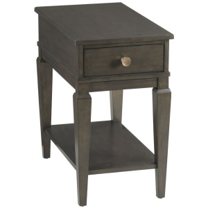 Chairsides Rectangular Chairside Table-Graphite