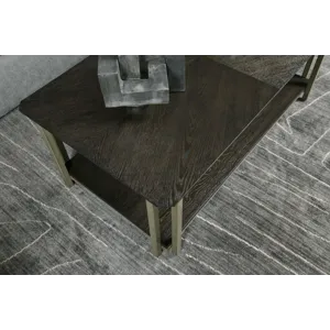 Perimiter Rectanuglar Coffee Table W/Casters