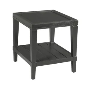Oliver-hamilton Rectangular End Table-Ebony
