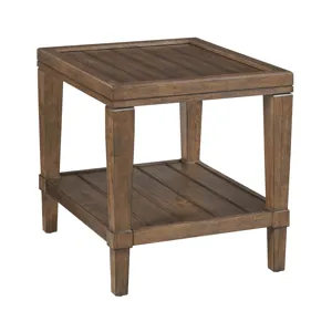 Oliver-hamilton Rectangular End Table-Sepia