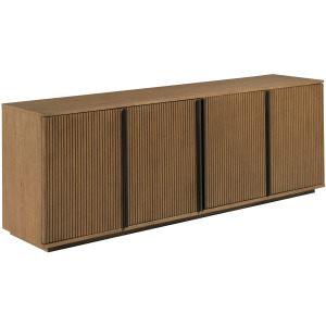 Hidden Treasures Reeded Entertainment Console
