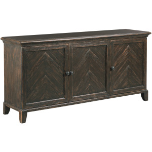 Hidden Treasures Three Door Chevron Chest