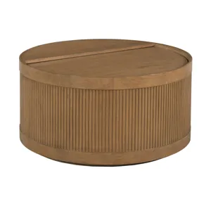 Hidden Treasures Reeded Storage Coffee Table