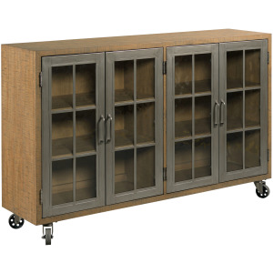 Hidden Treasures Door Cabinet Trolley