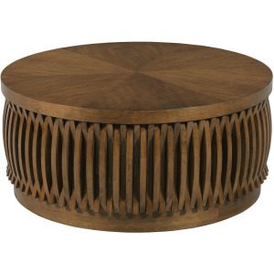 Hidden Treasures Round Coffee Lift Top Table