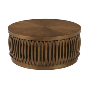 Hidden Treasures Round Coffee Lift Top Table