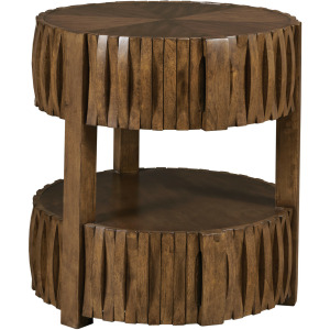 Hidden Treasures Round End Table