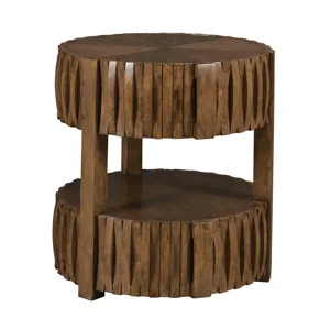 Hidden Treasures Round End Table
