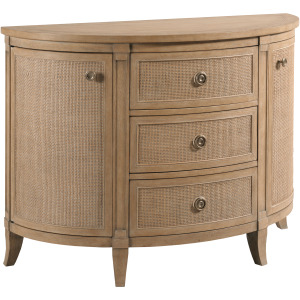 Chastain Woodfield Demilune Chest