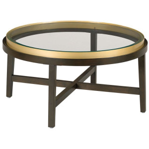 Darby Two Tone Round Coffee Table