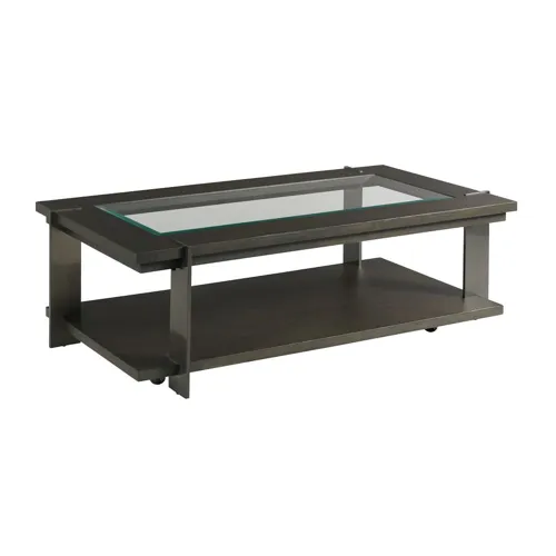 Kolby Rectangular Coffee Table W/Casters