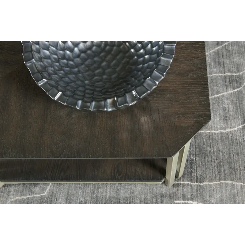 Perimiter Square Coffee Table W/Casters