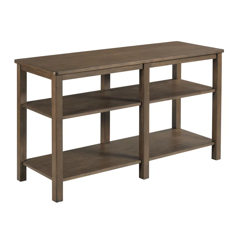 Costa Way-hamilton Rectangular Drawer Sofa Table-Deep Brown