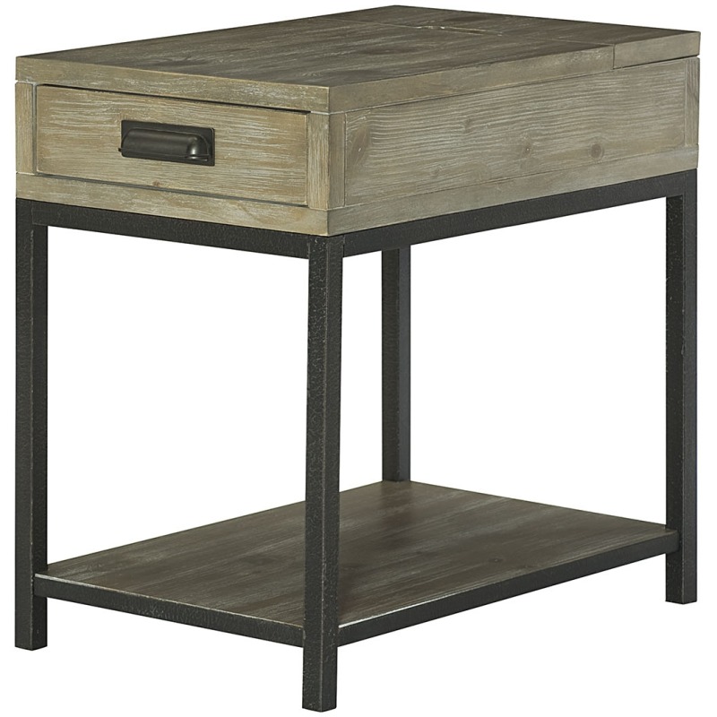 Parsons Charging Chairside Table - Kd