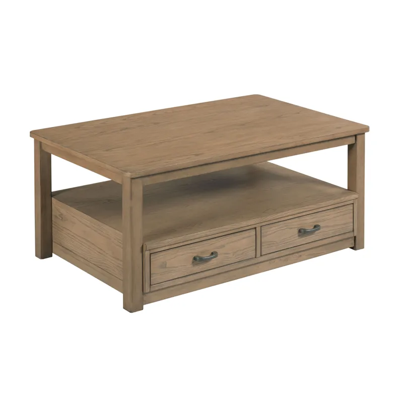 Costa Way-hamilton Ectangular Drawer Coffee Table-Taupe