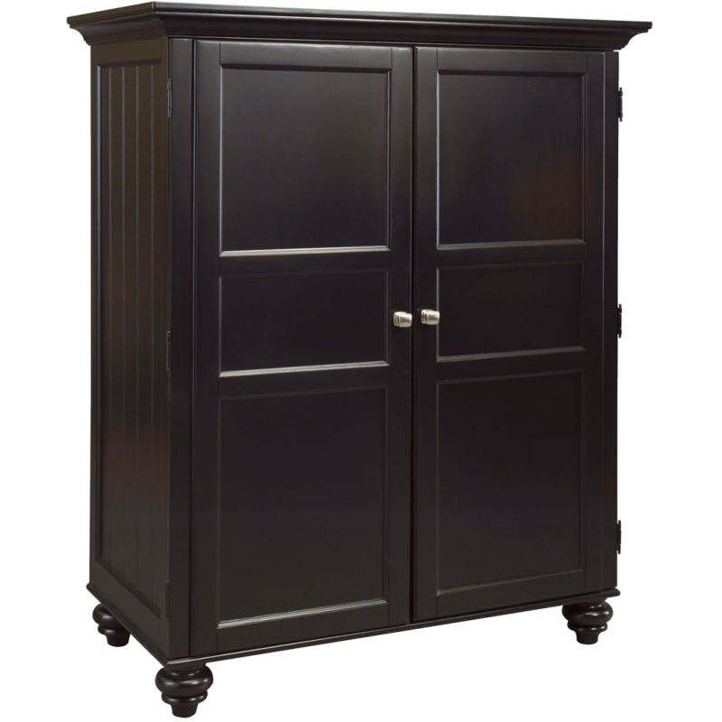 Camden Dark Home Office Cabinet