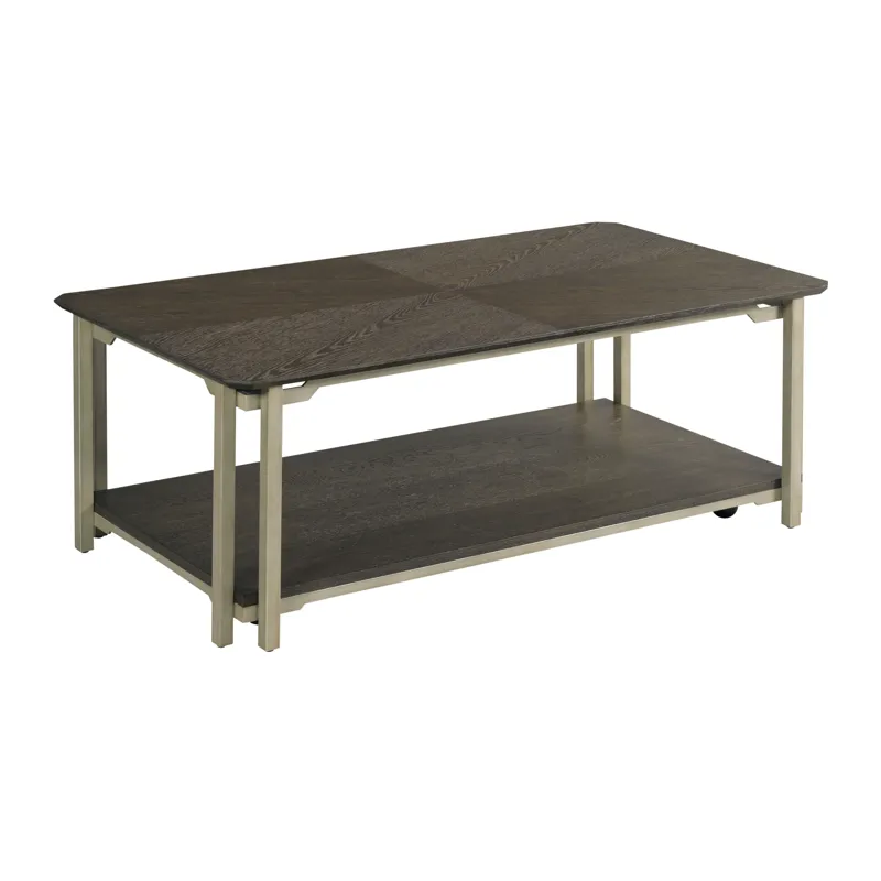 Perimiter Rectanuglar Coffee Table W/Casters