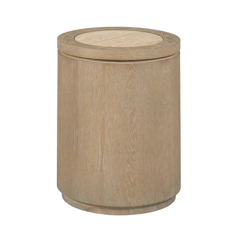 Windover Gatner Round Drum Table