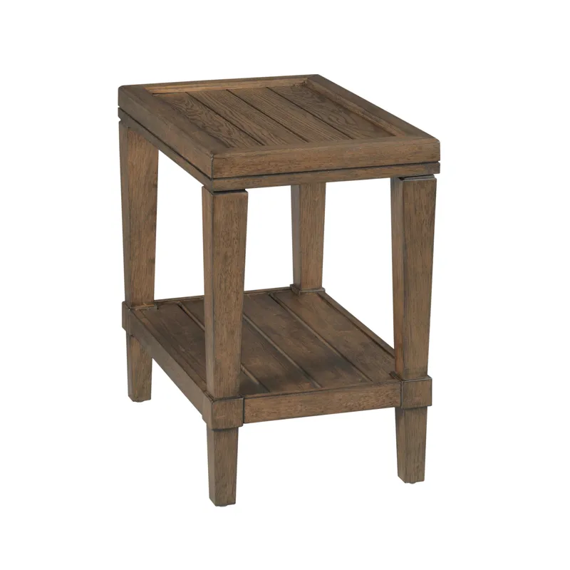 Oliver-hamilton Rectangular Chairside Table-Sepia