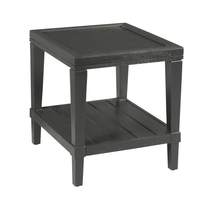 Oliver-hamilton Rectangular End Table-Ebony