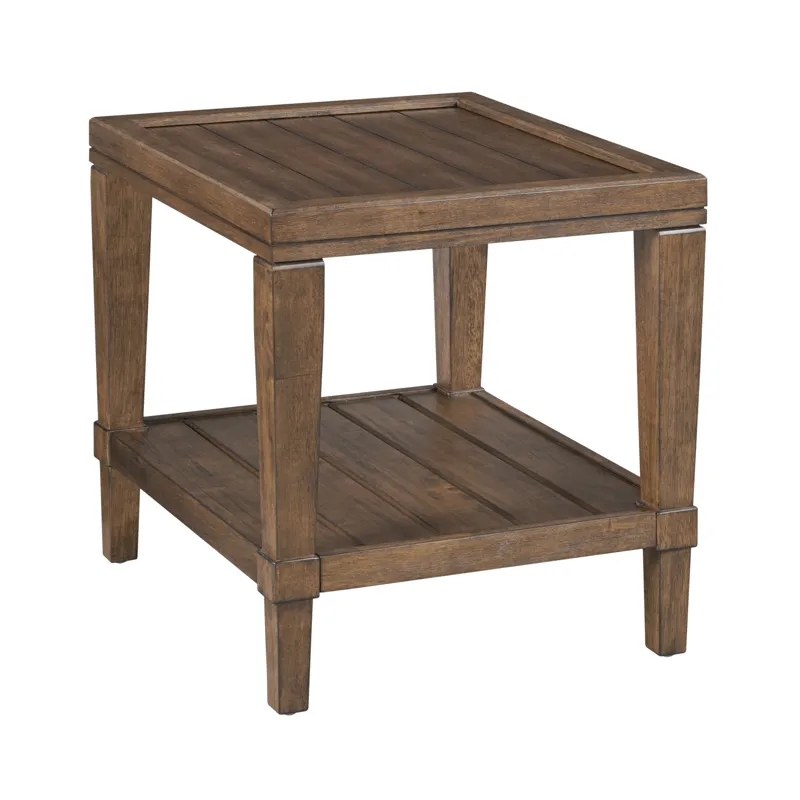 Oliver-hamilton Rectangular End Table-Sepia