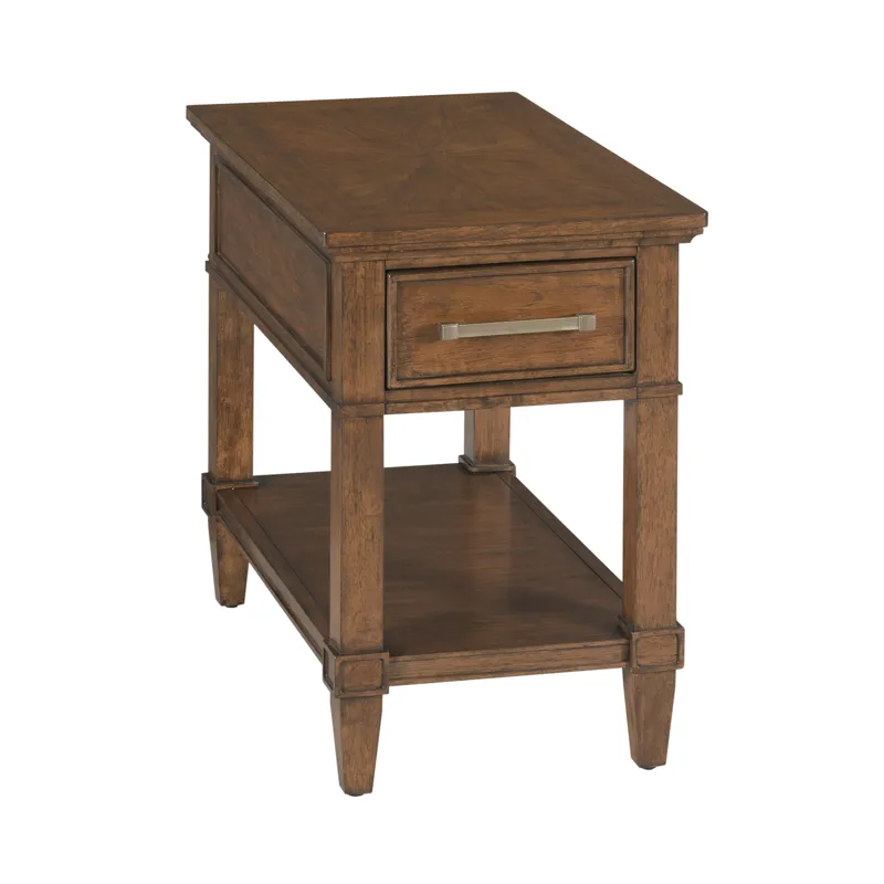 Longham Charging Chairside Table