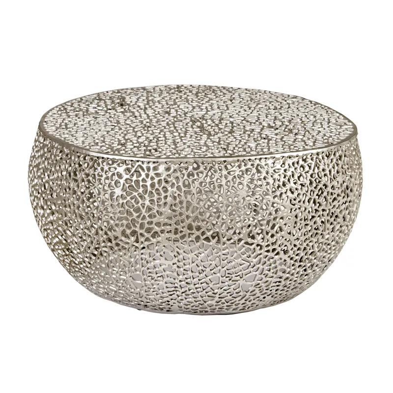 Hidden Treasures Nickel Coffee Table