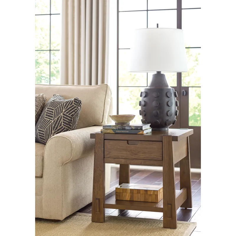 Thornton Rectangular Drawer End Table