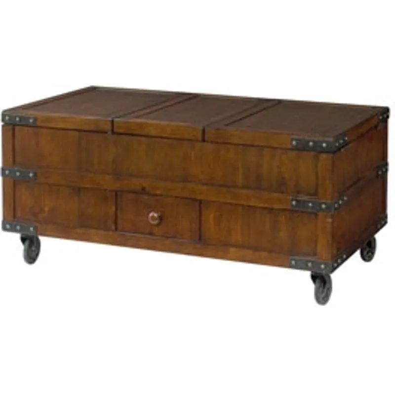 Hidden Treasures Trunk Cocktail Table