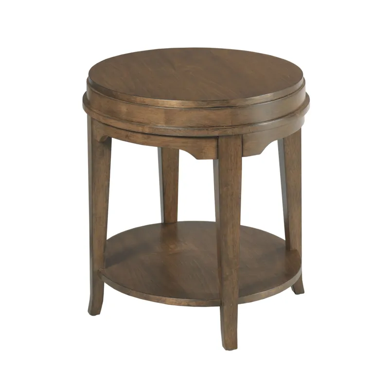 Nicolette-hamilton Oval End Table-Auburn
