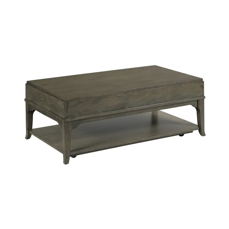 Nicolette-hamilton Rectangular Drawer Coffee Table(Casters-Charcoal